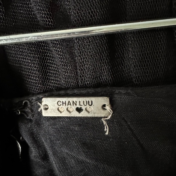 Chan Luu tulle maxi skirt black size M (8-10) - Picture 3 of 8